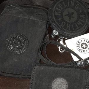 Kipling crossbody, coin purse, wallet and wristlet
